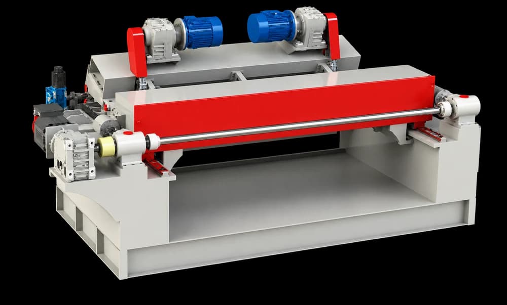 ماكينة تقشير القشرة الخشبية 4 قدم — شديدة التحمل