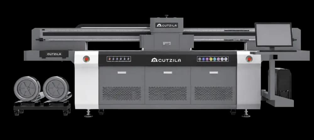 CUTZILA industrial UV flatbed printer